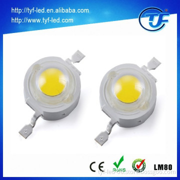 LM80 High Lumen Bridgelux 45mil chip 1w 3w High Power LED